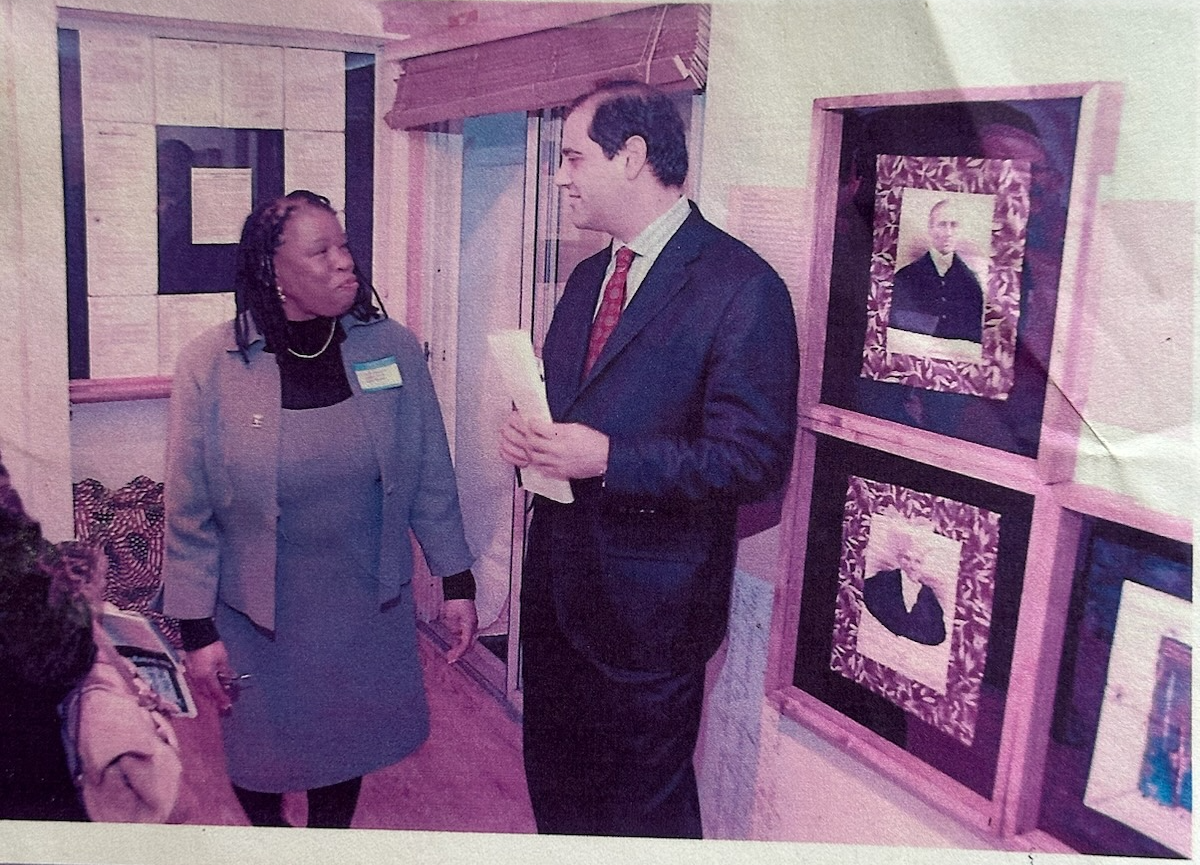 State Senator Andrew Lanza Visits Sandy Ground Historical Society